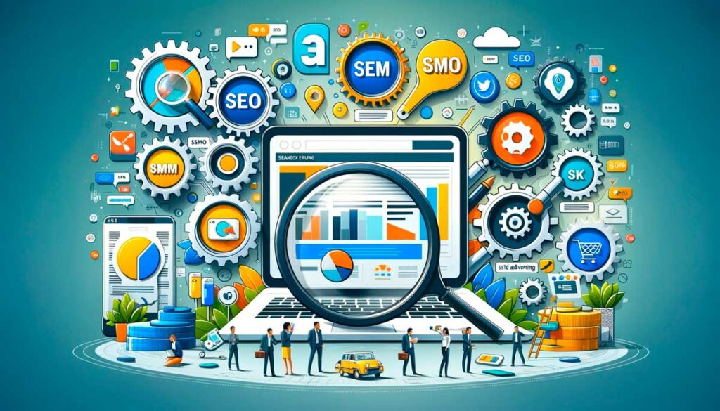 Що таке SEO, SMM, SEM, SMO, SEA і чим вони відрізняються